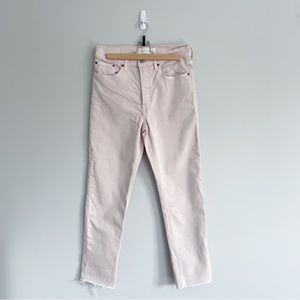 Denim Forum | Yoko High Rise Slim jeans in pink, 29